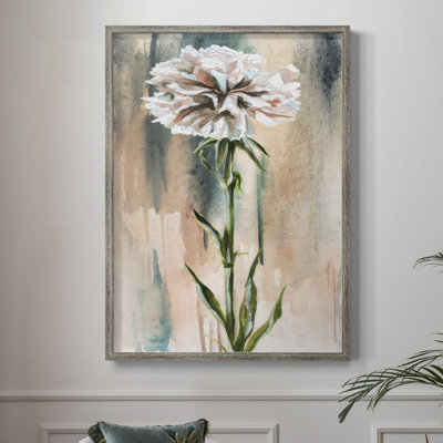 «Emerald Dream I», reproduction encadrée - bois massif