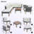 Jhirayr 8 - Person Patio Conversation Set with Cushions-1174524124