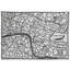 London Map Wool Throw