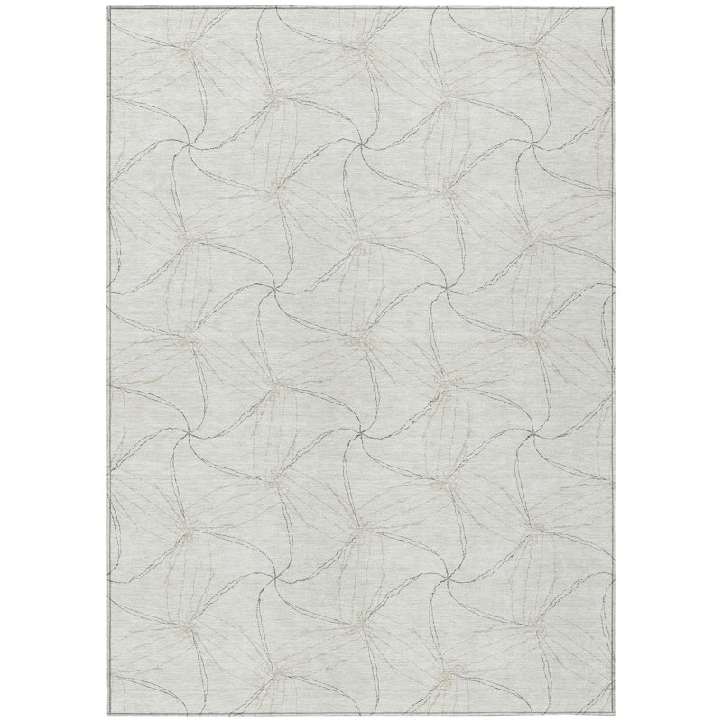 Tapis intérieur / extérieur taupe 8 'x 10' taupe