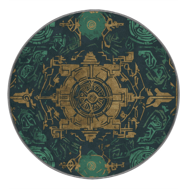 Ruins Of Valor Rug, Round 7'