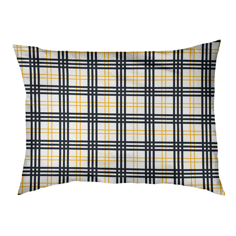 Coussin d’extérieur de luxe Chicago football, Grand (l 40 po x p 30 po x p 5 po), White/Green/Orange
