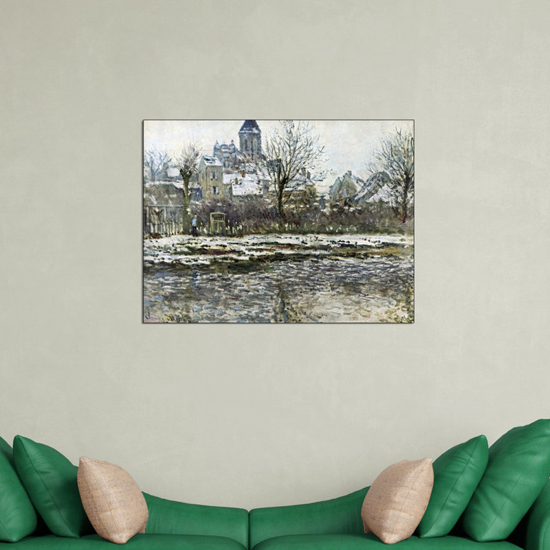 Claude Monet - Wrapped Canvas Painting, 60cm H x 80cm W x 1.8cm D