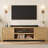 70" Wide TV Stand with Adjustable Shelves, 2-Tier Storage Media Cabinet for Living Room-2144656341