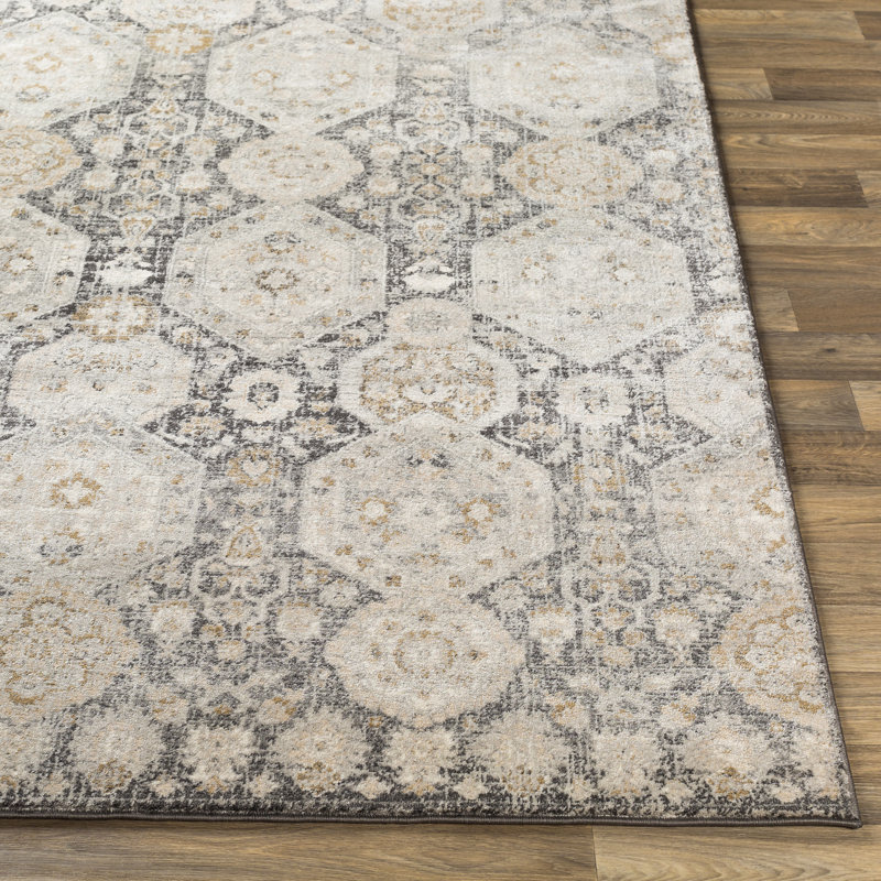 Chiszar Oriental Machine Woven / Power Loomed Area Rug, Rectangle 200 x 275cm
