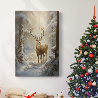 Art des Fêtes de Noël - Toile tendue avec châssis DCL XXXII