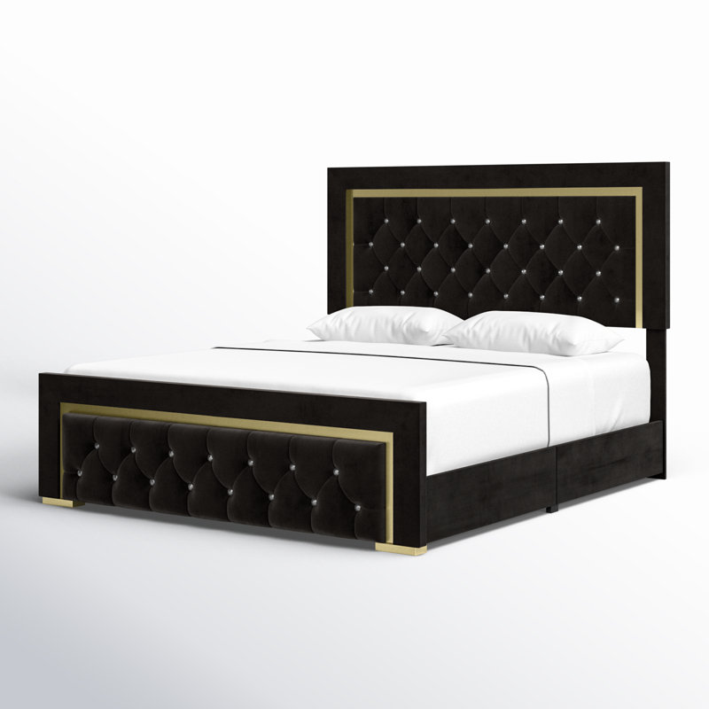 Crossett Upholstered Bed, King
