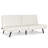 Camisha Twin 70'' Faux Leather Convertible Sofa-158951433