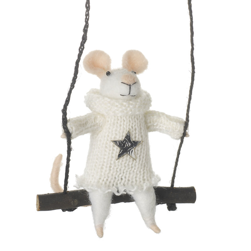 24cm Fabric Animals Hanging Figurine Ornament