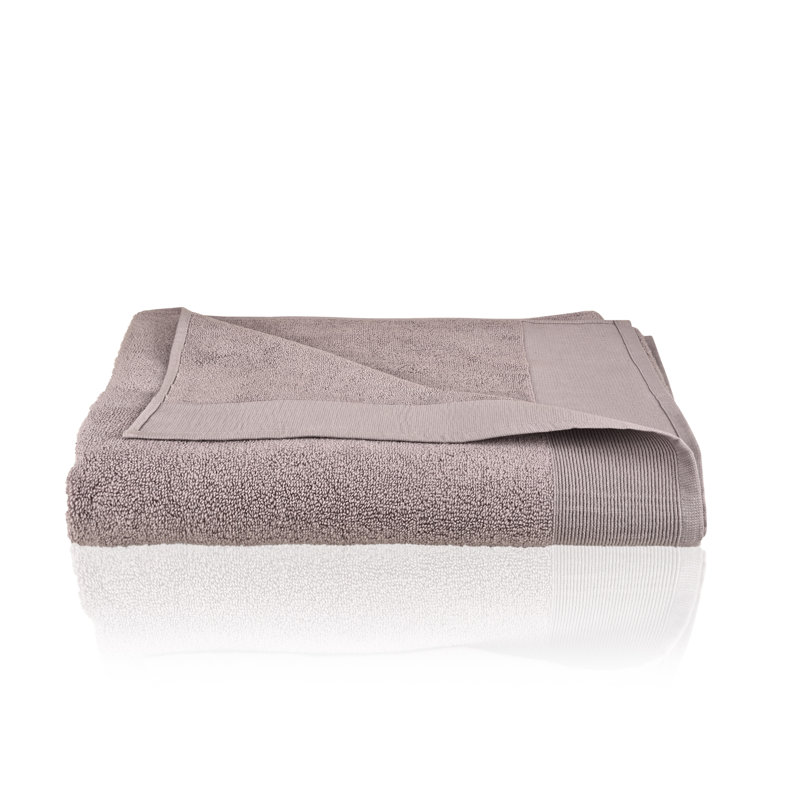Ensemble de serviettes de bain 100% coton 4 pièces Hardeman, Taupe