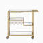 Chariot-bar moderne et minimaliste