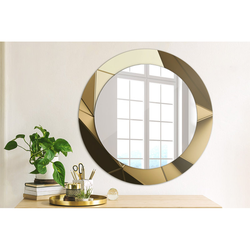Huldar Glass Flat Wall Mirror