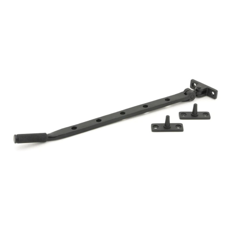 Brompton Stay Door Accessory, Aged Bronze, 1.6cm H x 33.8cm W x 4.5cm D