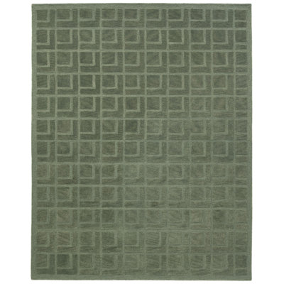 Verde Hand Tufted Wool Indoor Rug