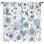 Rideaux à motif floral Doodles - 2 panneaux