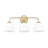 Lucht 3-Light Vanity Light with Opal Glass-1358790783