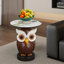 Table d'appoint hibou