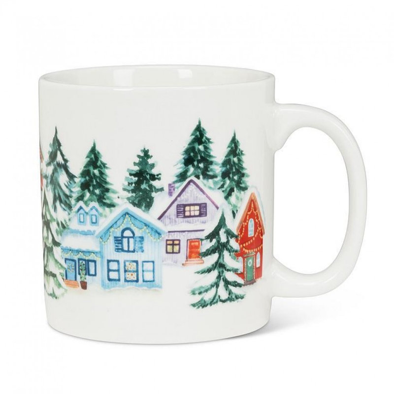 Winter Houses Mug