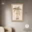 «Watercolor Palms I», impression sur toile Boho Coastal Art par Art Remedy, cadre doré, 30 x 45-1542128583-1542128635