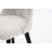 007-360° Swivel Bar Stools Set Of 2-Modern 25" Counter Height Stools With Stain-Resistant Line&Button Tufted Back (No Including  Table)-2087685162