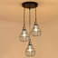 Heavener 3 - Light Black Pendant