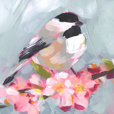 Brushstroke Bird II by Jennifer Paxton Parker - Wrapped Canvas Painting