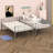 Esliabeth Twin Over Twin Metal Bunk Bed-695011261