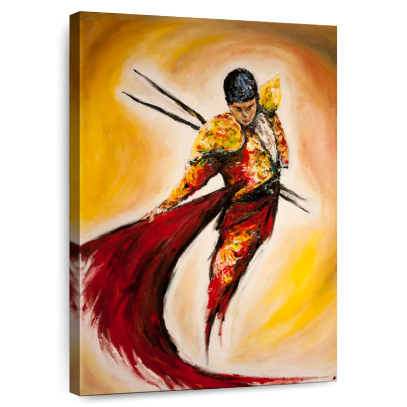 Leisha The Matador, 12" H x 8" W