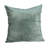 Parkland Collection Garnet Charcoal 22" Square Cotton Blend Solid Decorative Throw Pillow-691431674-691431662-691431663