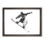 The Snowboarder - Picture Frame Painting Print-56712506-56712512