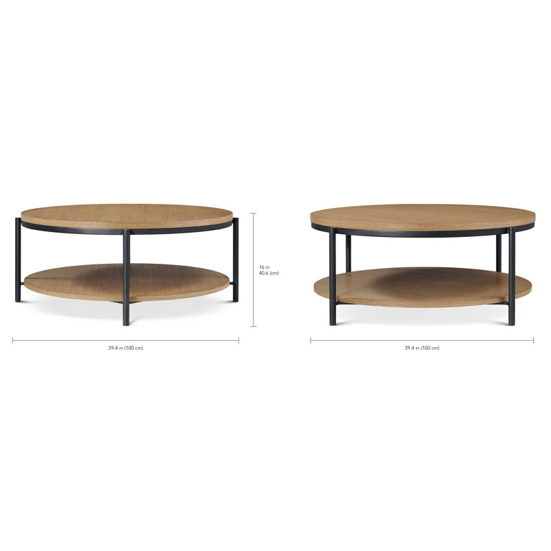 Lisbon Cocktail Table, Natural
