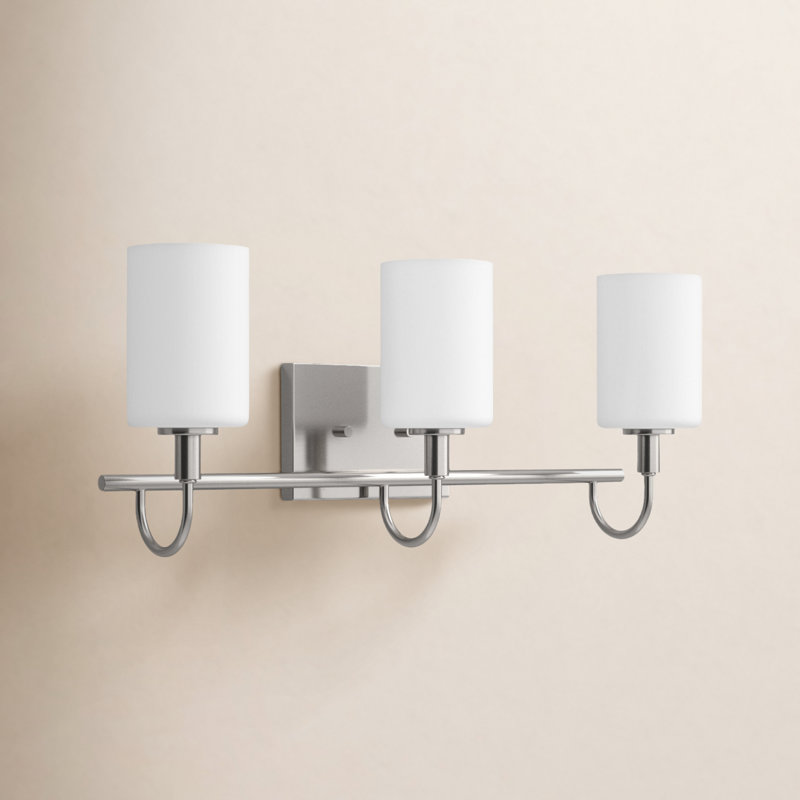 Oak Moore 3 - Light Vanity Light, Brushed Nickel