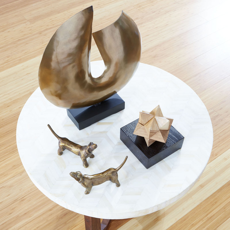 Abstract Figurines & Sculptures, 15.5" H x 14" W x 3.25" D