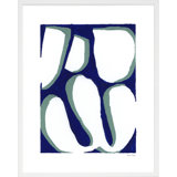 Contemporary Blues 1 Painting by Andrea Stokes