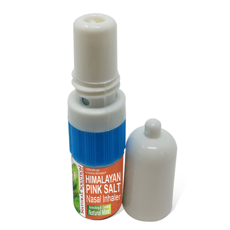 Natural Solution Salt Nasal Inhaler, Refreshing and Relaxing Sinus Pressure Relief