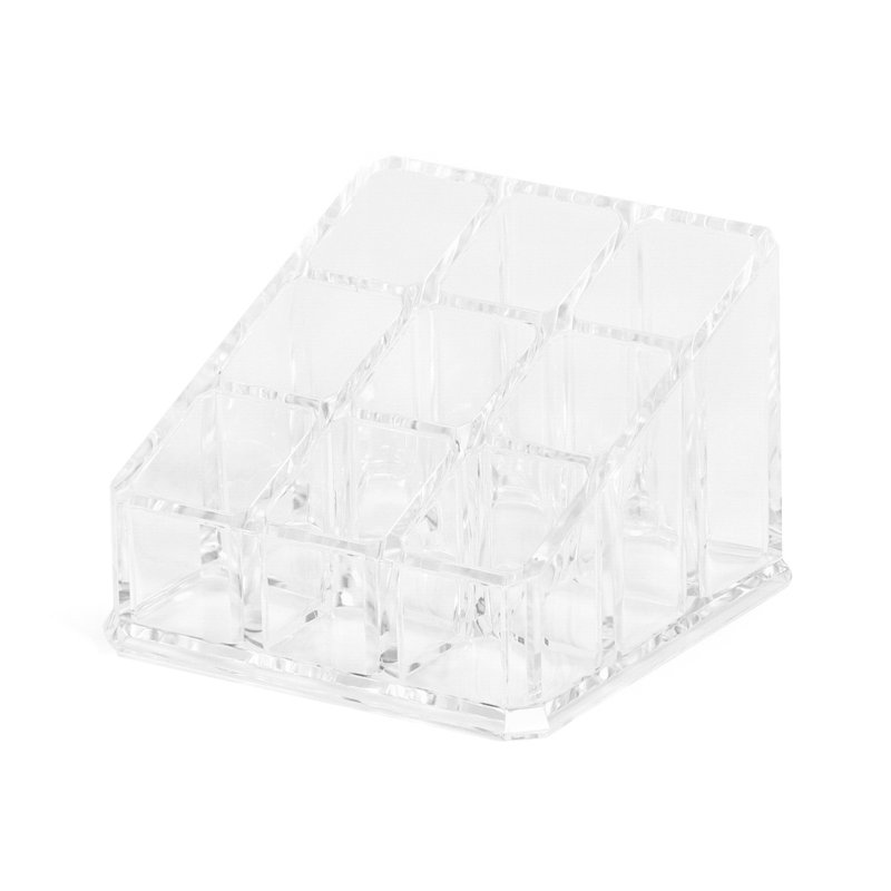 Plastic 9 Compartment Cosmetic Organiser