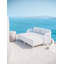 Kamari 77.17" Wide Outdoor Reversible Patio Sofa with Cushions
