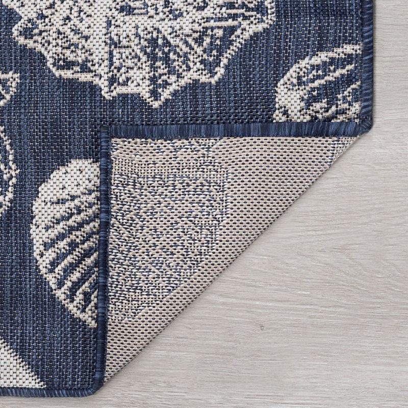 Seraphine Machine Woven Indoor and Outdoor Area Rug, Rectangle 7'10" x 10'2"