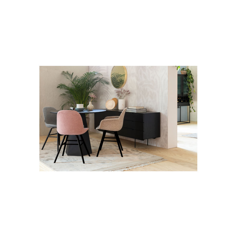 Albert Kuip Upholstered Dining Chair, Blue