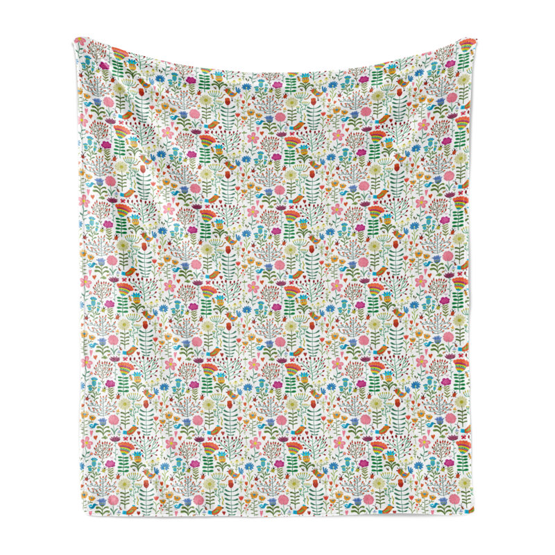 Hand Woven Throw Blanket, 50" x 70"