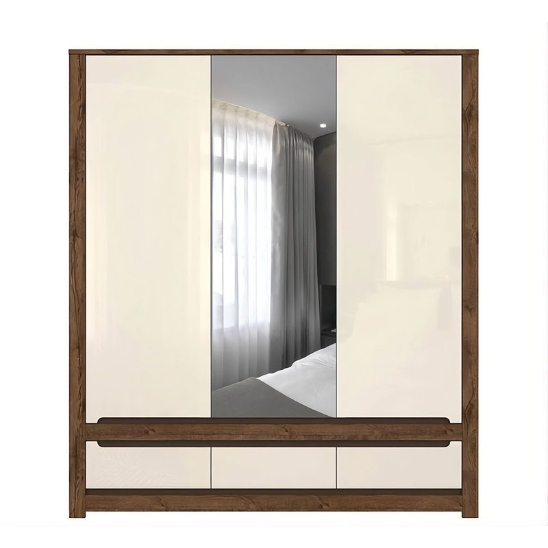 Ruso Manufactured Wood Wardrobe