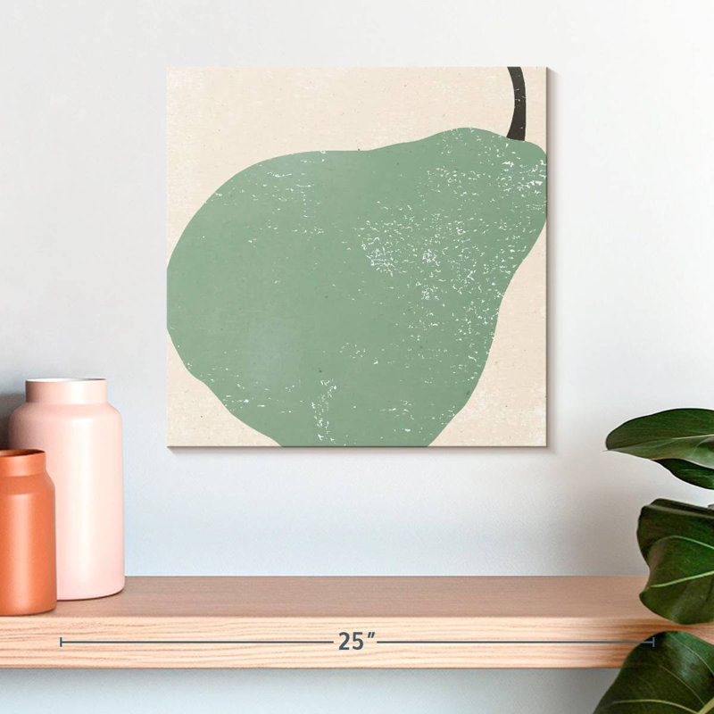Abner Graphic Fruit IV, 16" H x 16" W