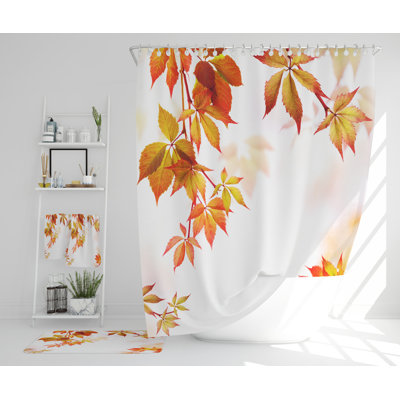Nashrah Polyester Shower Curtain Set