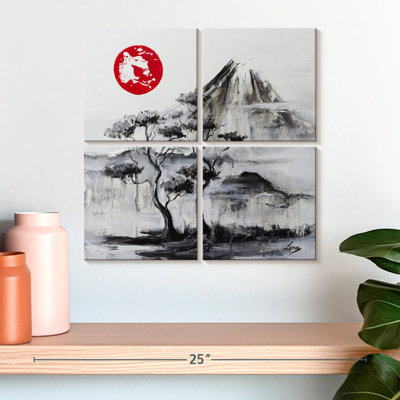 Harnek, paysage japonais pittoresque