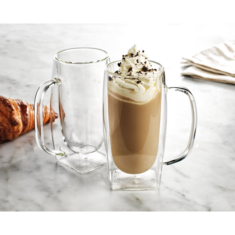 Nimbus Double Walled Latte Mug Set