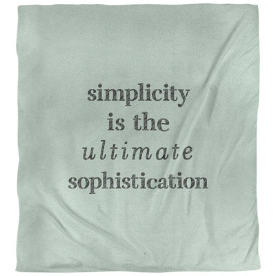 Housse de couette simple et sophistiquée quote