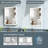 Recessed or Surface LED Mirror Medicine Cabinet, Defogger, Touch Sensor, Dimmer, Outlets and USBs-767494714
