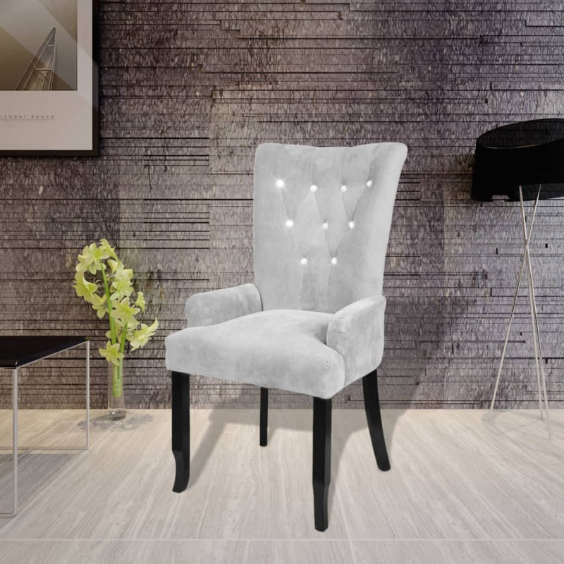 Armchair, Matt Brushed Nickel