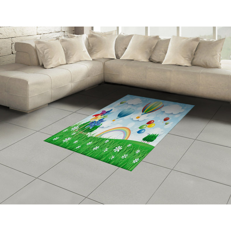 Wilbraham Hand Woven Area Rug, Rectangle 120 x 180cm