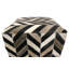 Pouf en cuir Chande